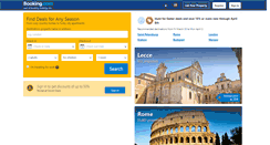 Desktop Screenshot of booking.costedelsud.it