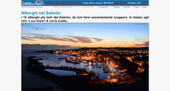 Desktop Screenshot of alberghi.costedelsud.it